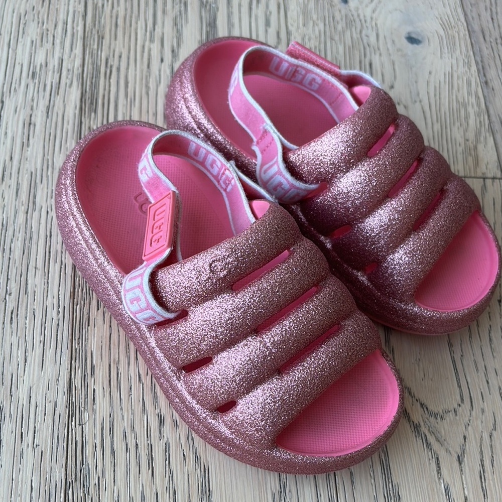 UGG Kids Glitter Sandals